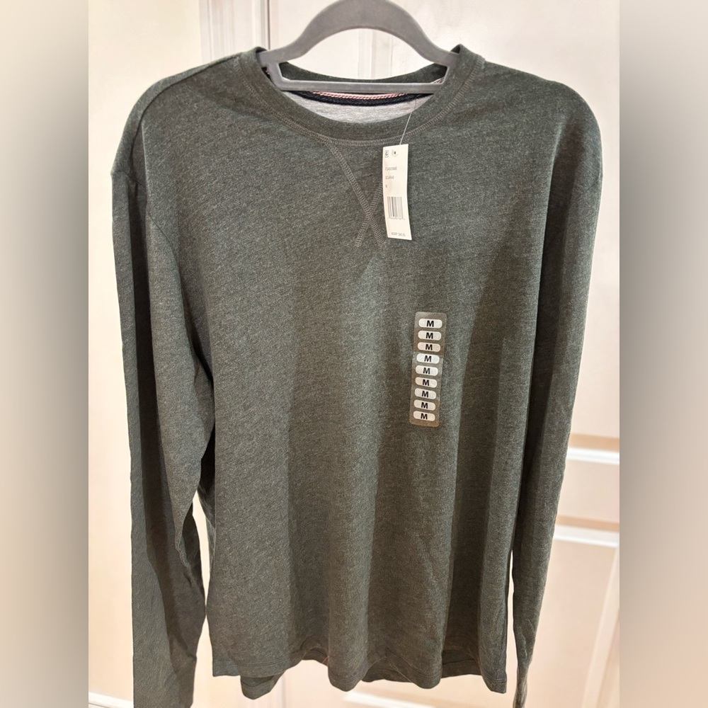 Men's Long Sleeve Gray Shirt